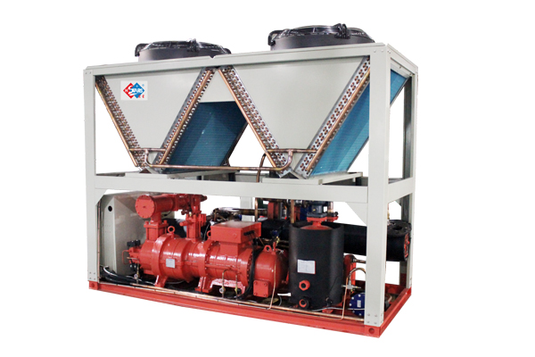 Ultra-low air source heat pump unit