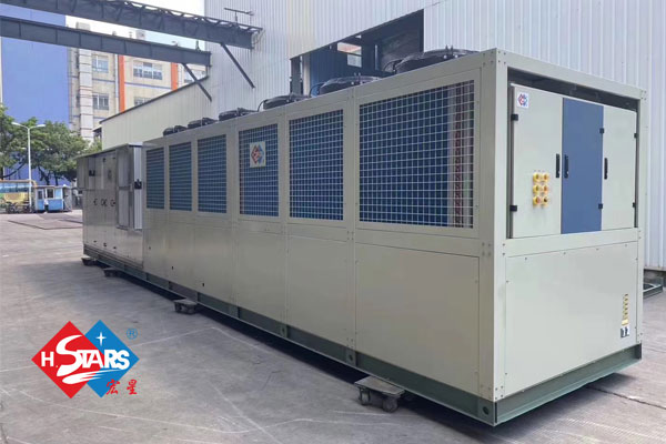 Modular Chiller with AHU
