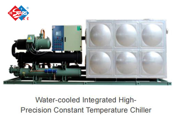 Refroidisseur à température constante de haute précision intégré refroidi par eau