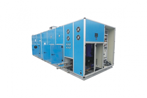 centrale de traitement d'air à récupération de chaleur pour usine et hôpital 