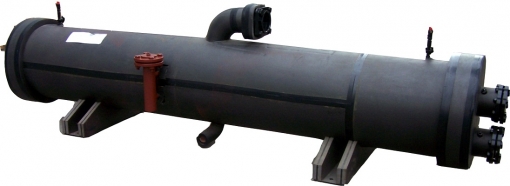 Coque industrielle et tube de type inondé Evaporateur  